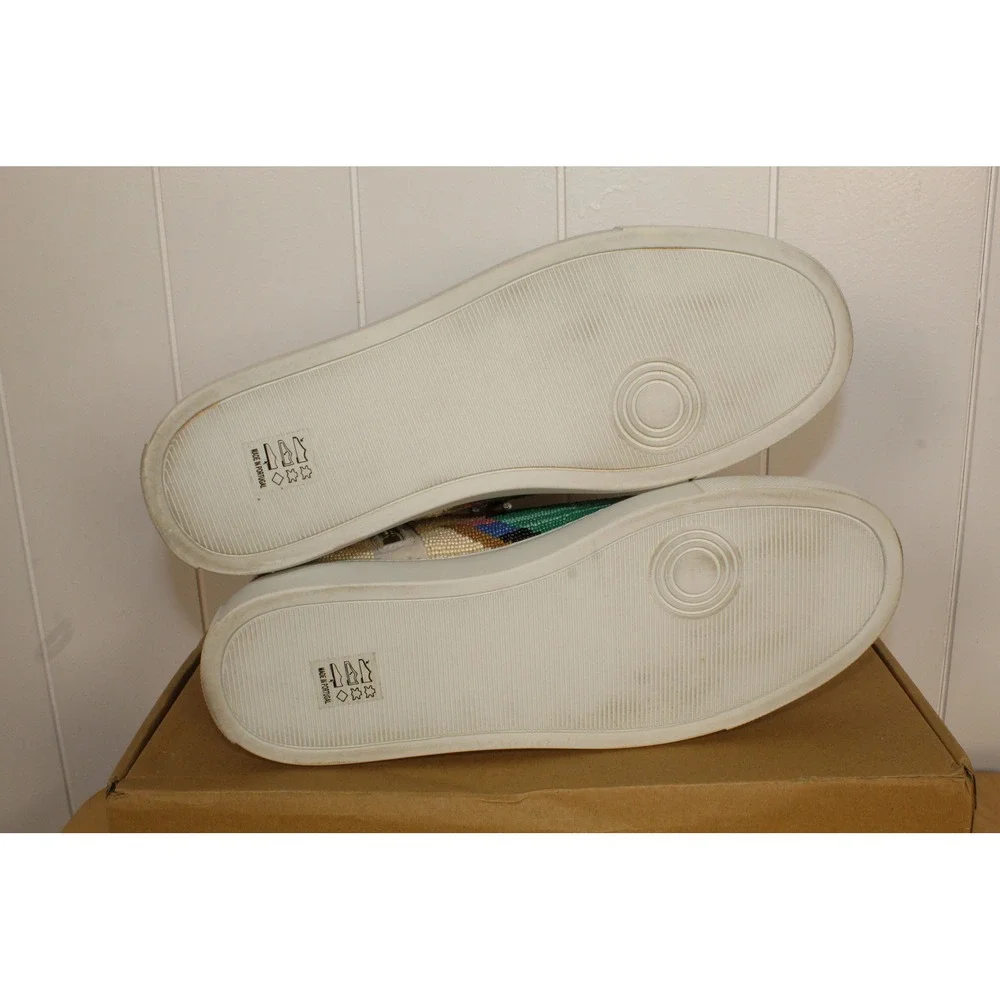 Zadig & Voltaire NIB High Flash Folk Beads High Top Sneaker Size‎ 41/10